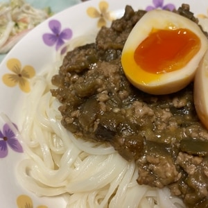 肉そぼろそうめん